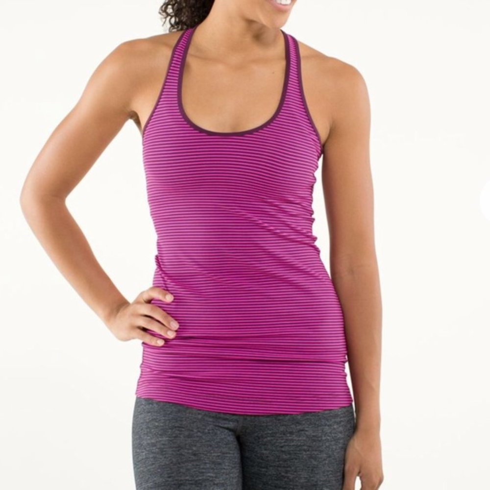 Lululemon Cool Racerback Stripe